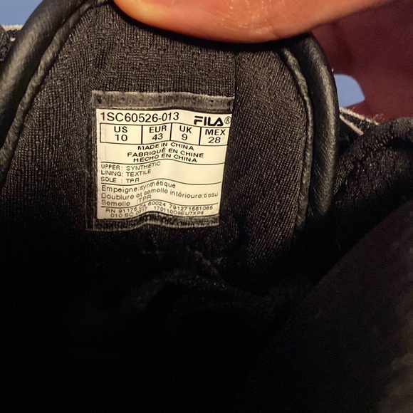 Fila High Top Sneakers - Picture 3 of 4